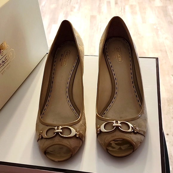 Coach 12cm Precious Signature C sz9M - Picture 6 of 10